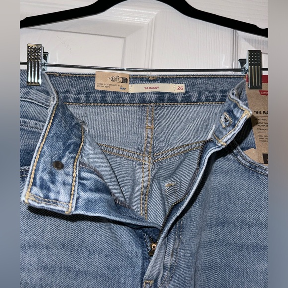 LEVIS: 94 Baggy Jeans, Size 26, new with tags - Picture 4 of 6